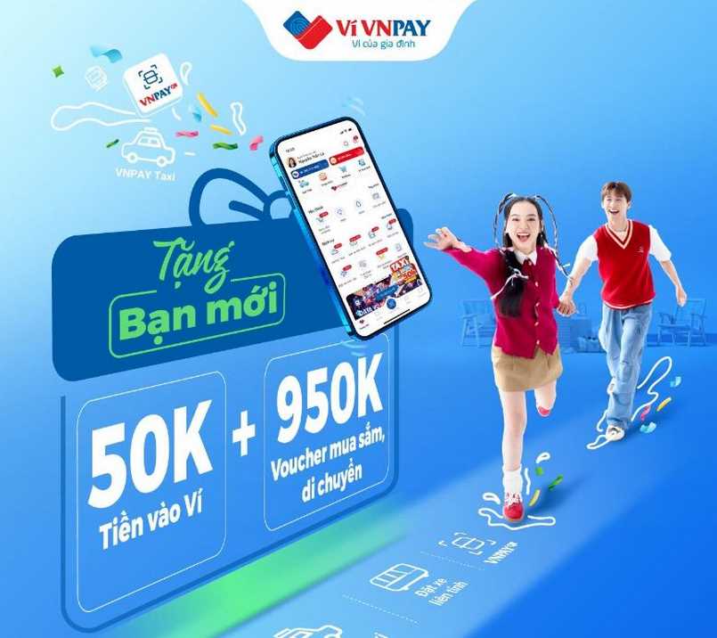 Vnpay là gì? Cách đăng ký ví Vnpay nhận tiền 500K - 1 Triệu
