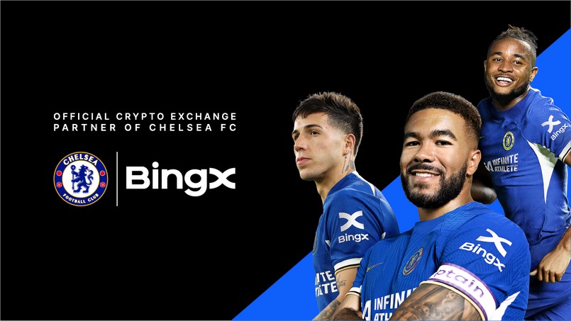 Chelsea xác nhận là đối tác chính thức của Sàn giao dịch BingX
