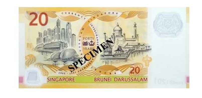 Tiền đô la Singapore có thể được dùng ở Brunei