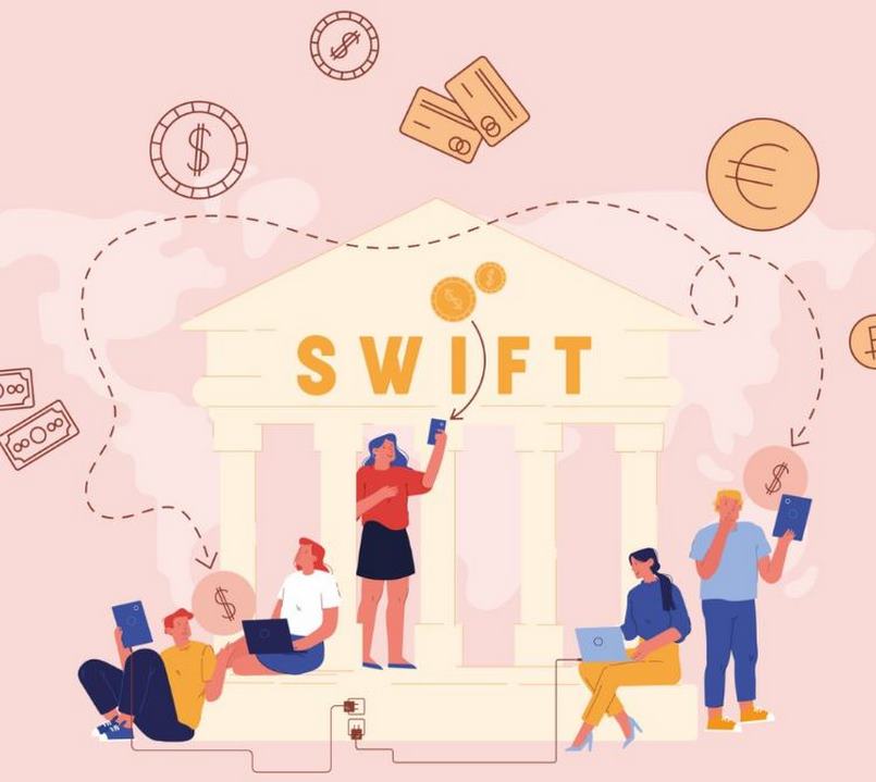 Swift code được sử dụng để chuyển tiền giữa các ngân hàng